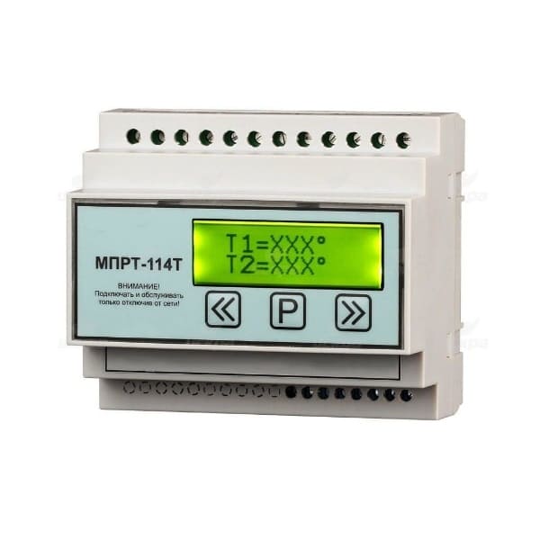 Терморегулятор МПРТ-114Т с 4 каналами выходы на твердотельное реле с КТУ-81-110