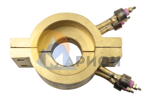 Комплект из пары литых нагревателей экструдера Комплект из пары литых нагревателей экструдера