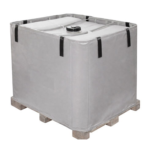 Греющий жакет НПГЕ 1800/t=90 (ЭЧЕ-1800/t=90), силик-ая стеклоткань, с капиллярным термостатом для еврокуба