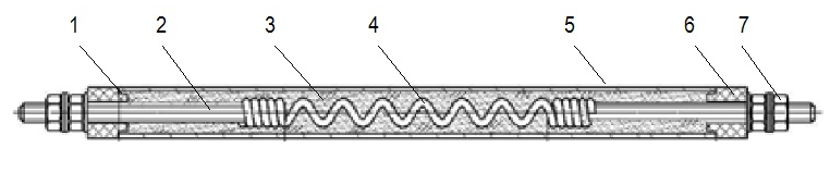 Чертеж ТЭНа Чертеж ТЭНа